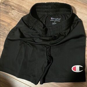Champion Kids Black Sports Shorts